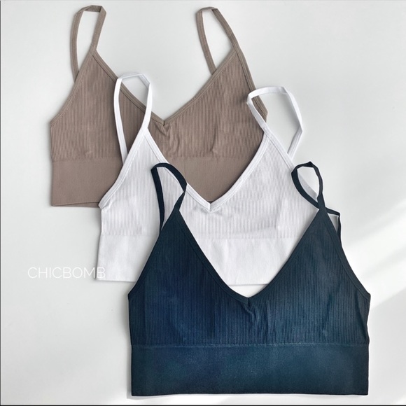 ! RESTOCKED! BLACK VERY SEXY LOW BACK BRALETTE - Picture 7 of 8